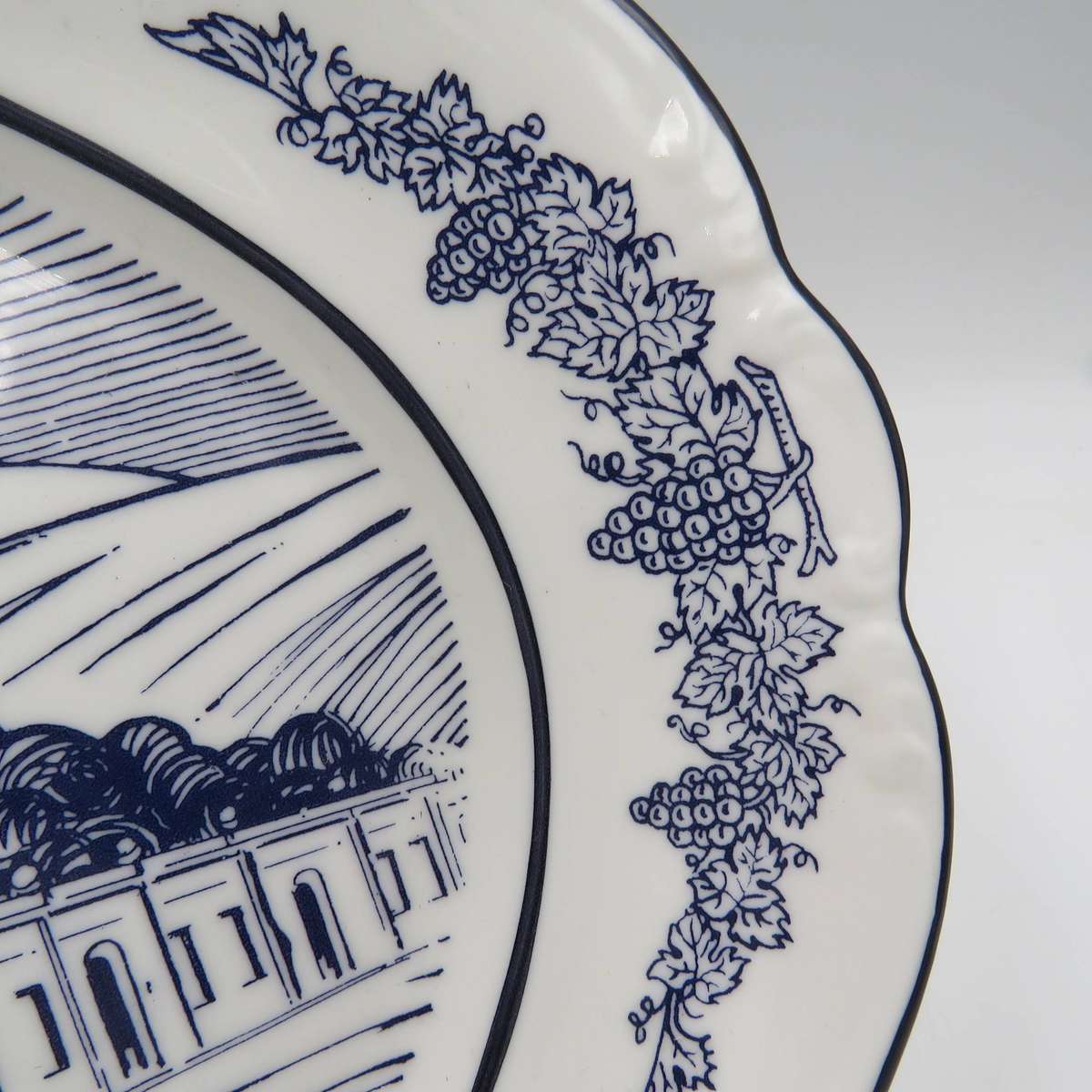 Vintage Paarl Rock Brandy porcelain platter