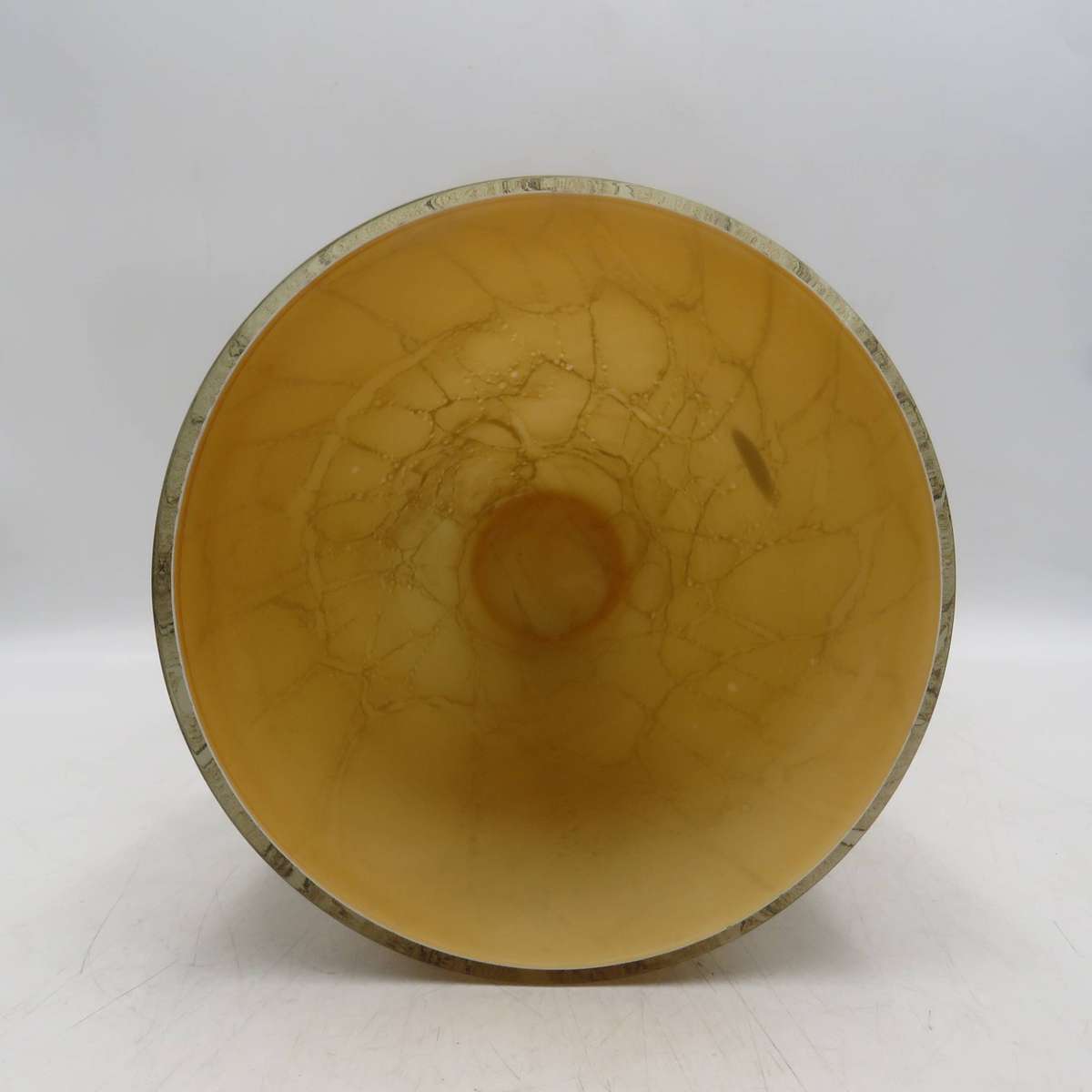 Vintage Jozefina Krosno multi-layer hand blown flower vase - Height 36.5cm
