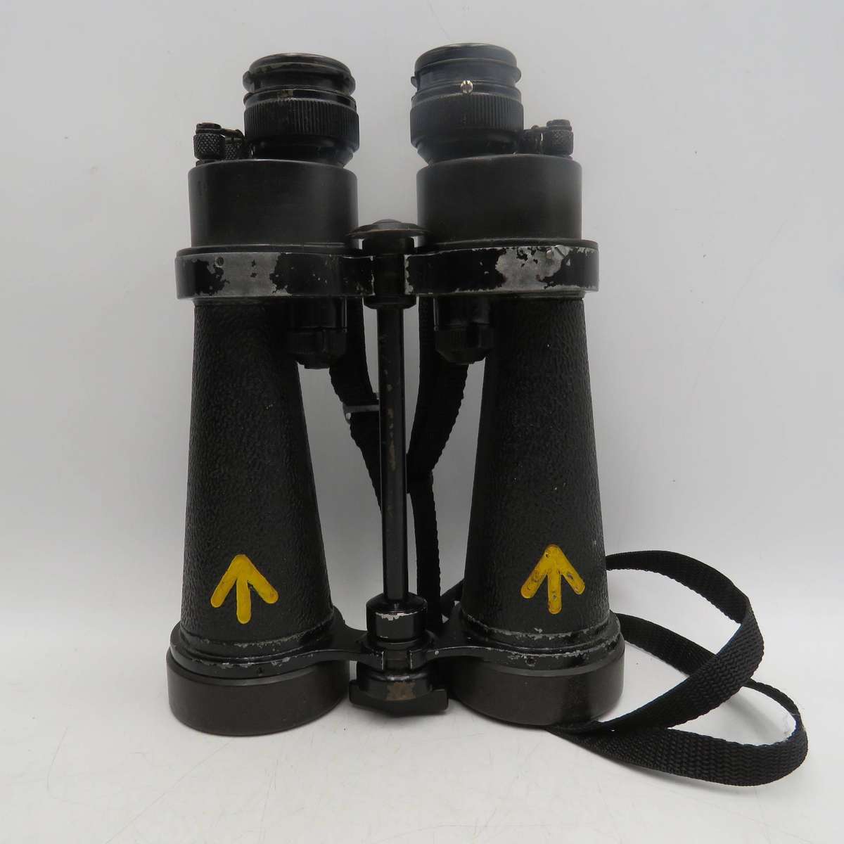 WW2 Bar and Stroud 7x50 CF42 Naval binoculars - very good condition in case - Serial 81011