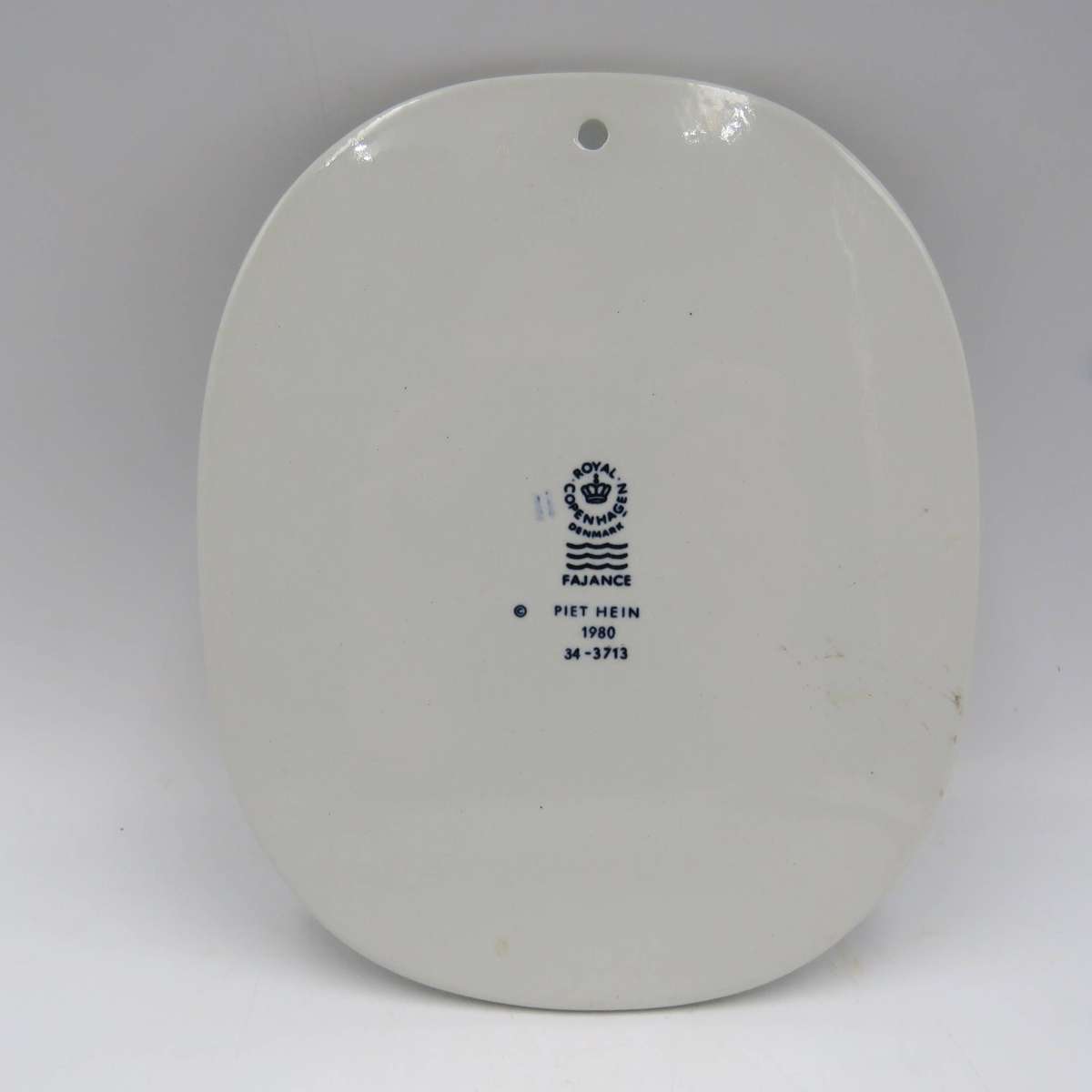 Royal Copenhagen Piet Hein Life Lessons porcelain wall plate