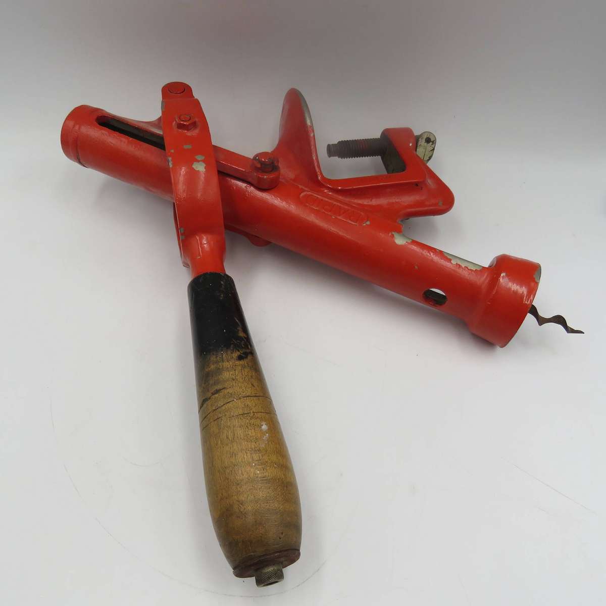 Vintage Rapide table mount corkscrew