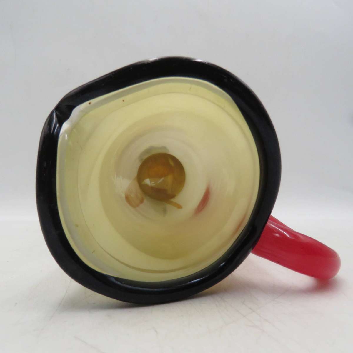 Vintage Kosta Boda Gobi glass designer pitcher - Height 34cm