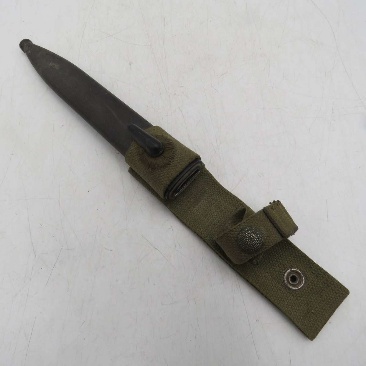 SADF R1 rifle bayonet with scabbard