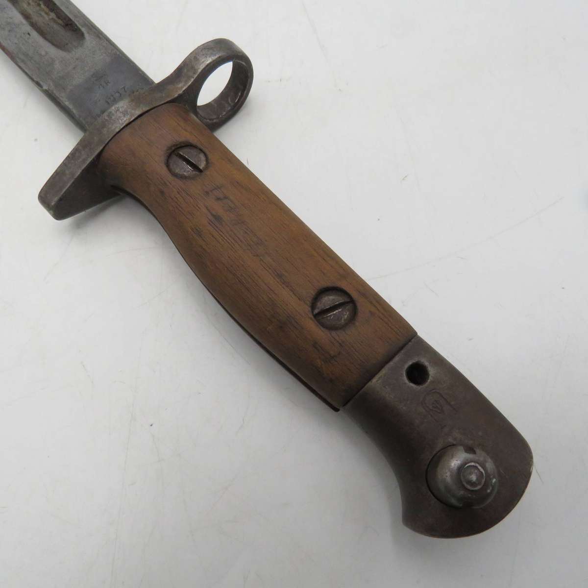 1907 Pattern Saunderson .303 bayonet with sheath - WW1 1918 issue