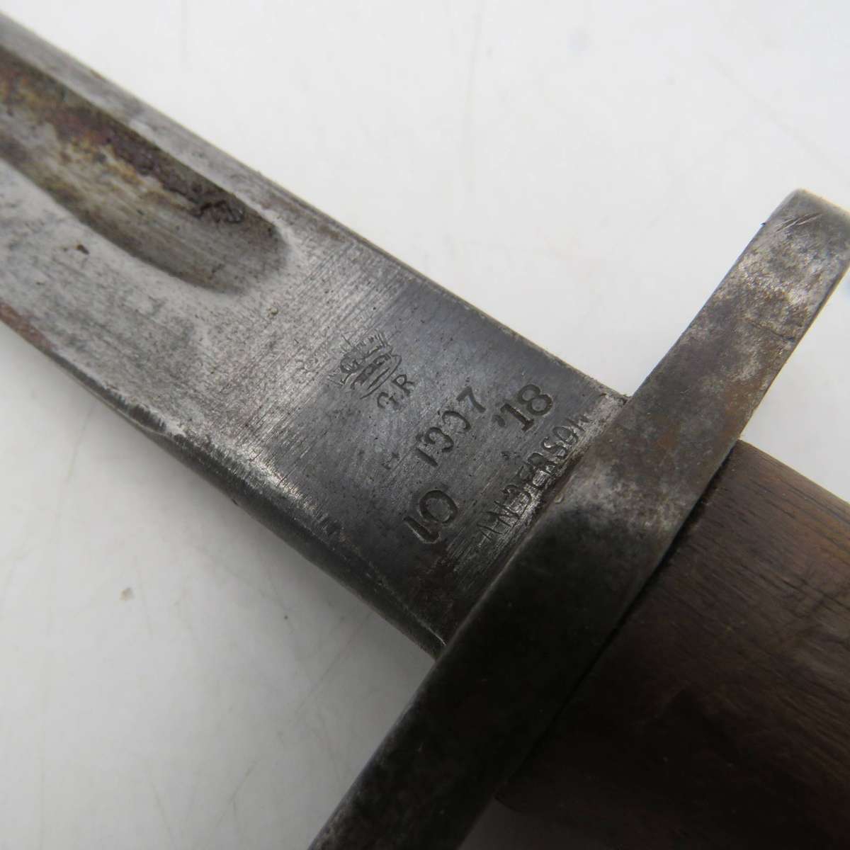 1907 Pattern Saunderson .303 bayonet with sheath - WW1 1918 issue