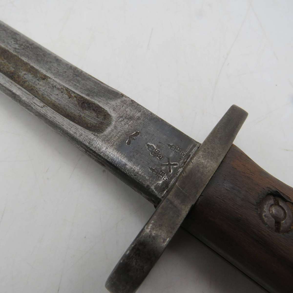 1907 Pattern Saunderson .303 bayonet with sheath - WW1 1918 issue