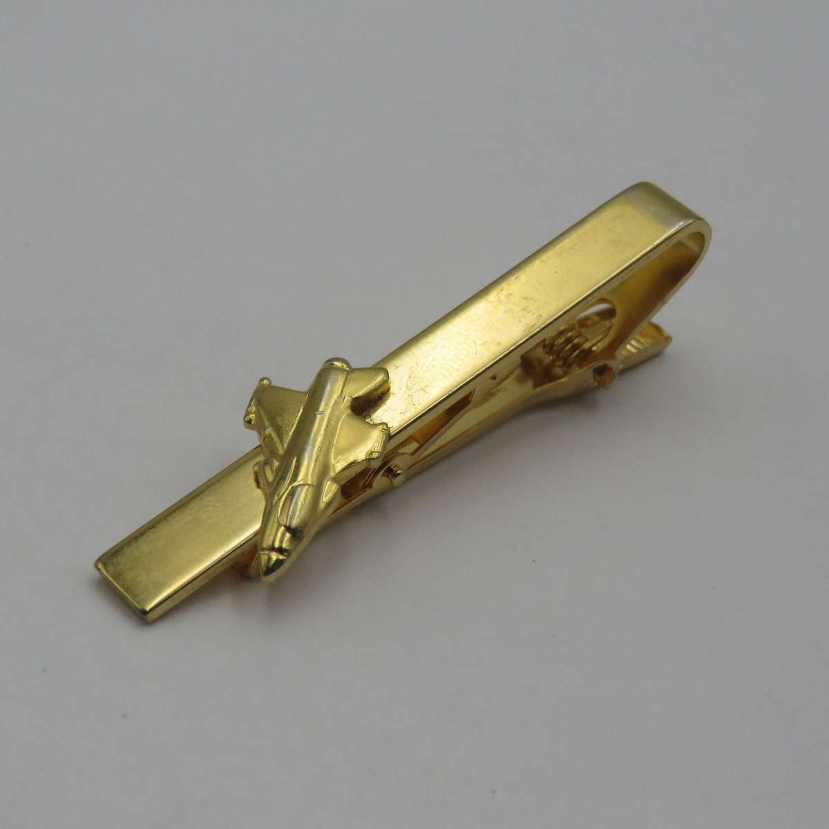 Set of Fighter jets cufflinks and tie clip