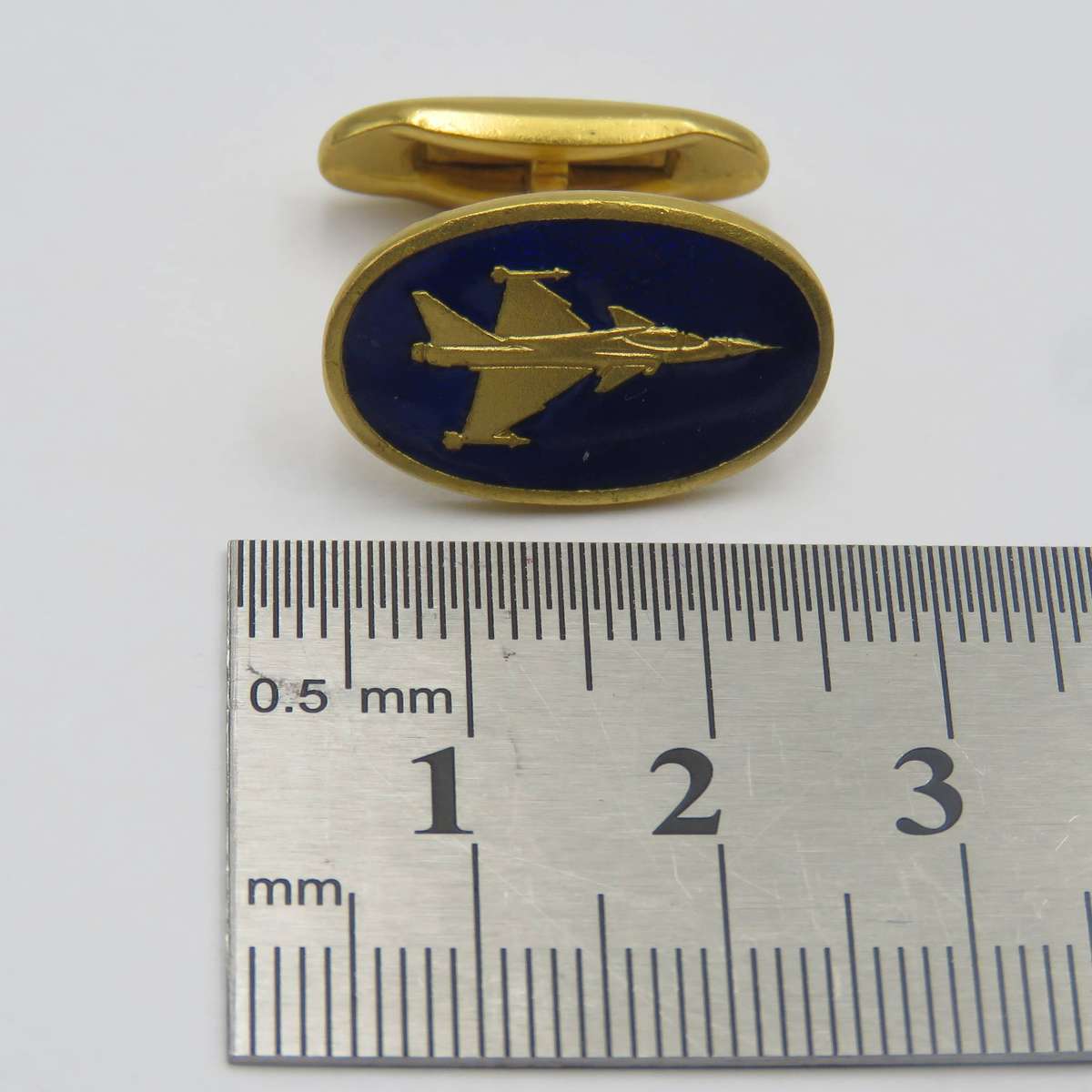 Set of Fighter jets cufflinks and tie clip