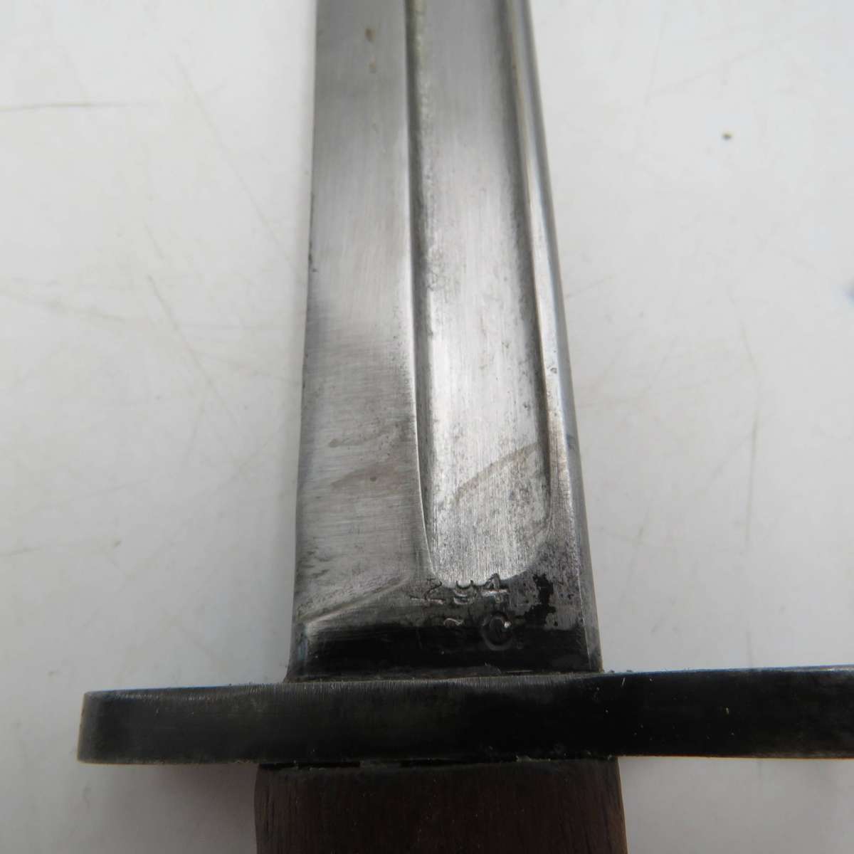 Wilkinson No.5 Mk1 .303 jungle carbine bayonet with sheath