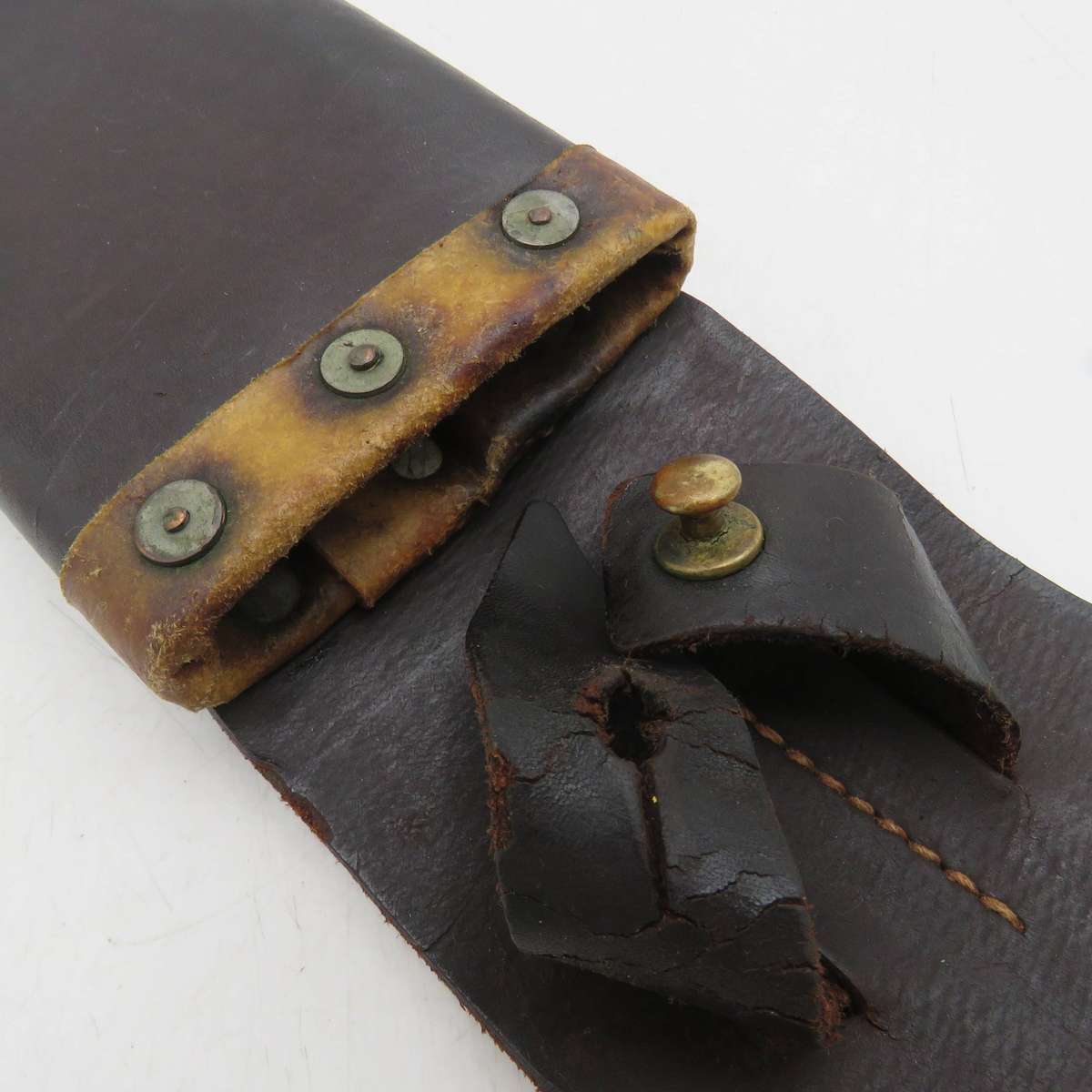 WW2 Legitimus no 1250 military issue machete with leather sheath
