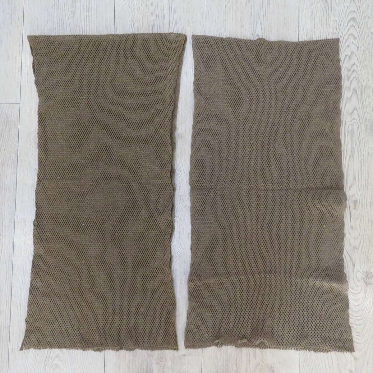 Lot of 2 SADF Nutria mesh scarfs