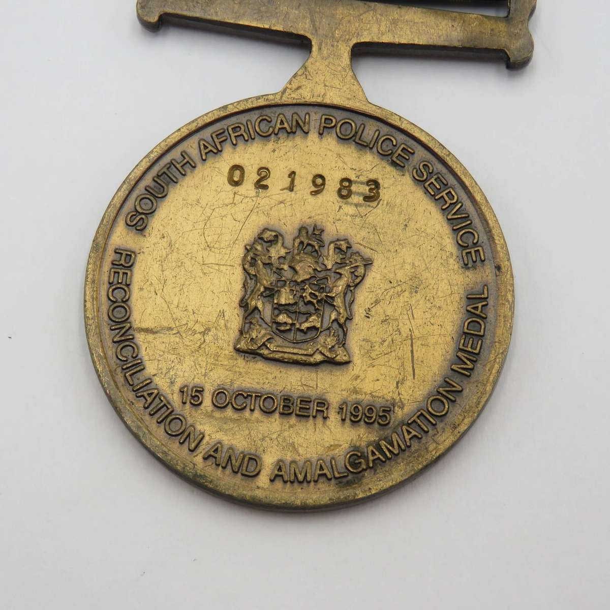 SA Police 1995 Reconciliation and Amalgamation medal #021983