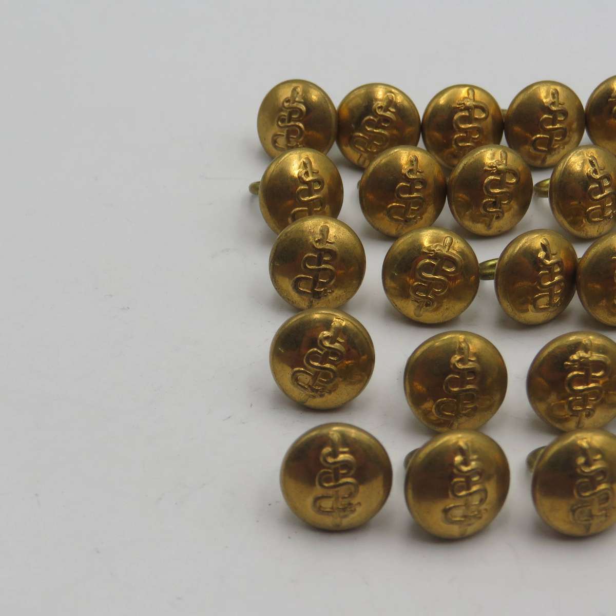Lot of 30 SA Medical Corps small uniform buttons