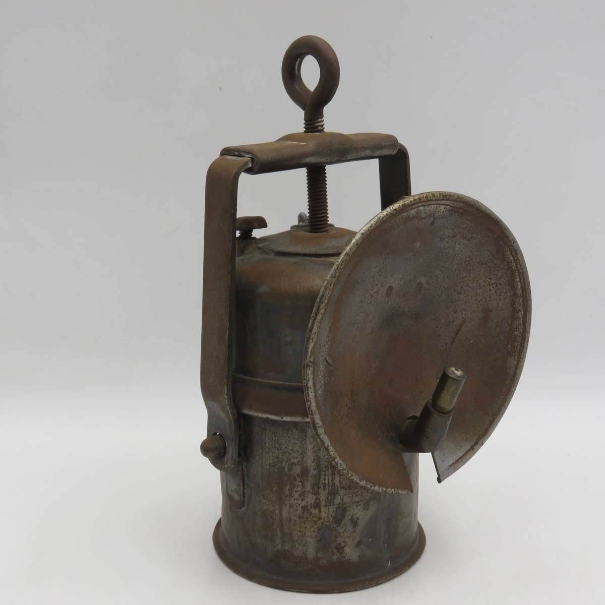 Vintage signalling carbide lamp