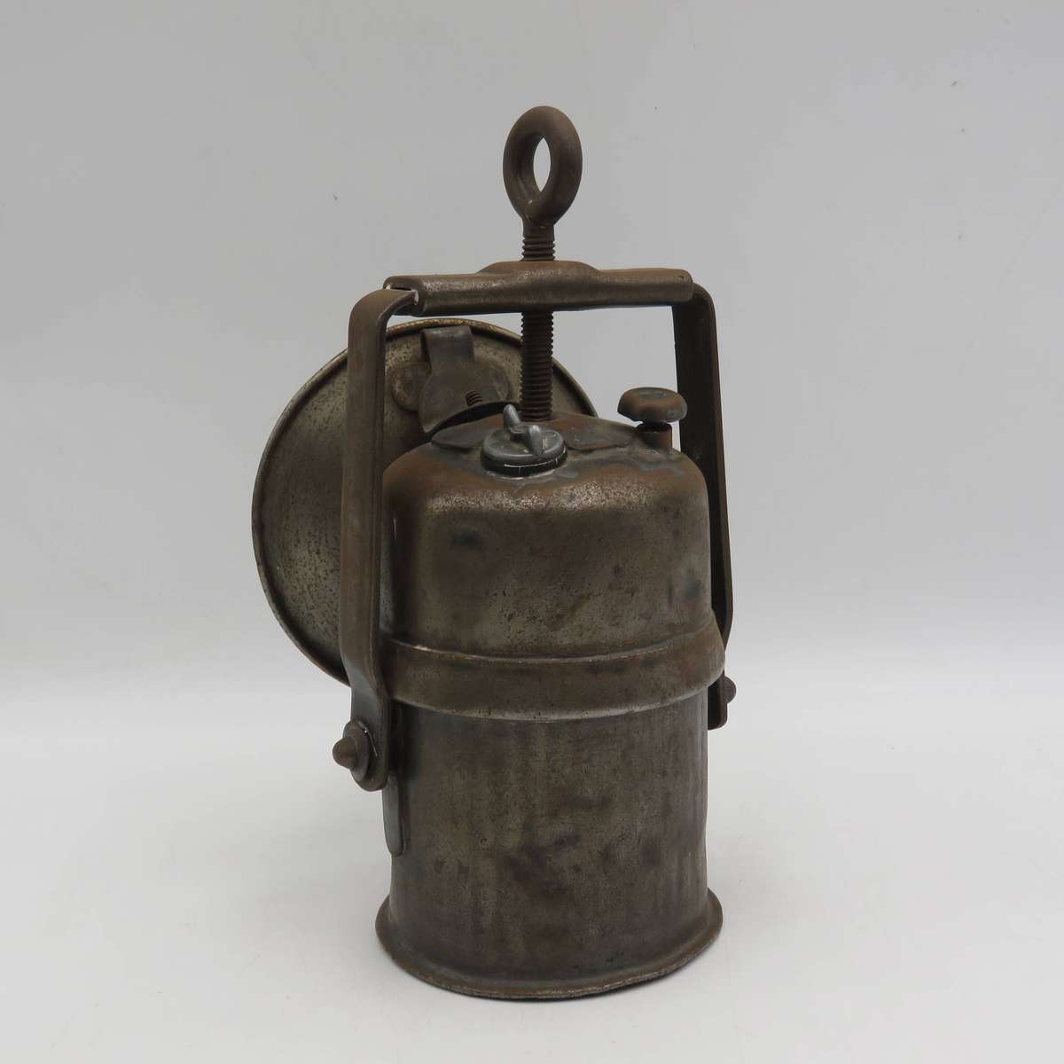 Vintage signalling carbide lamp