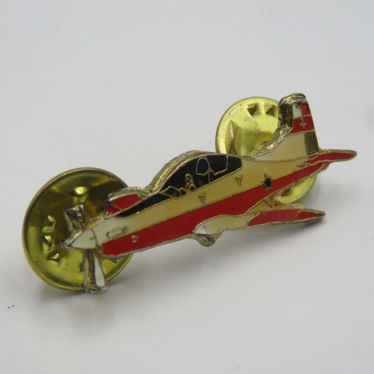SA Air Force Pilatus PC7 plane lapel pin badge
