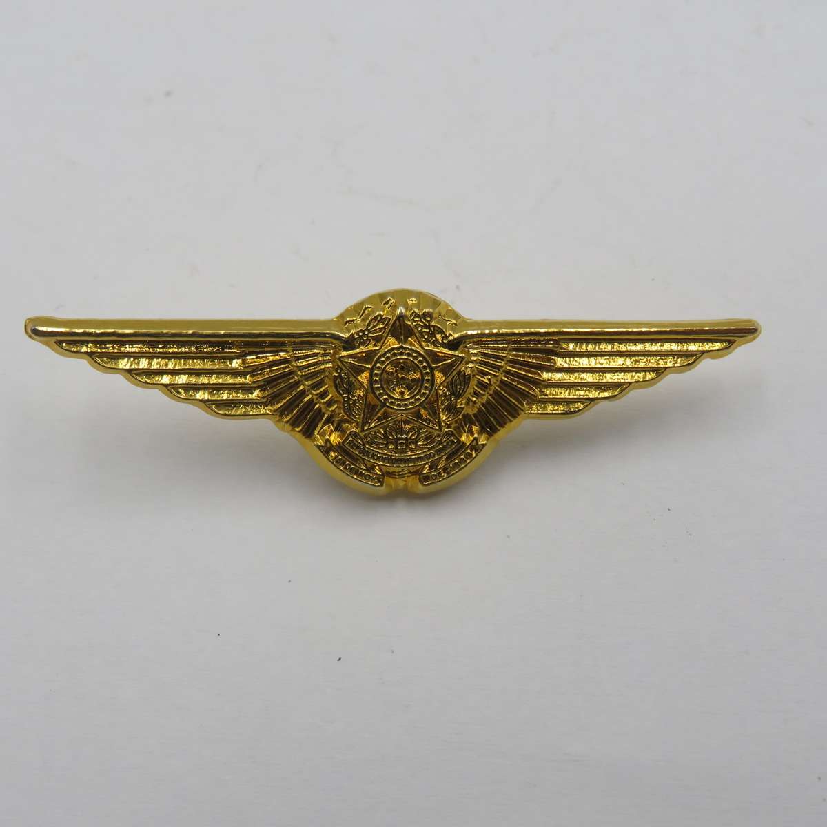 Pair of Brazilian Air Force Pilot wing badges - mess dress and full size
