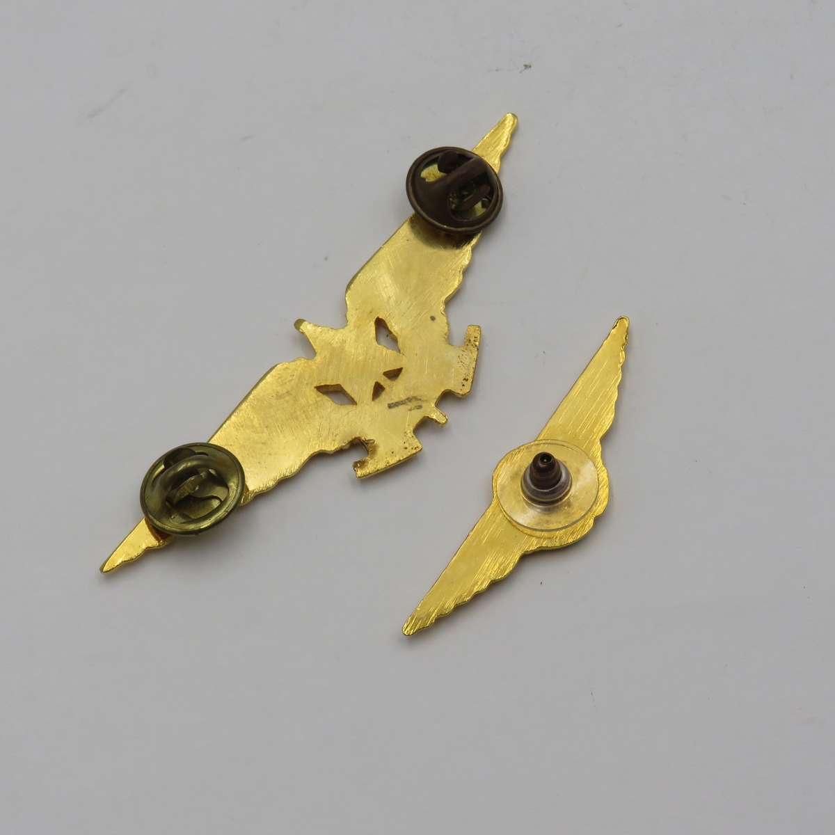 Pair of Brazilian Air Force Pilot wing badges - mess dress and full size