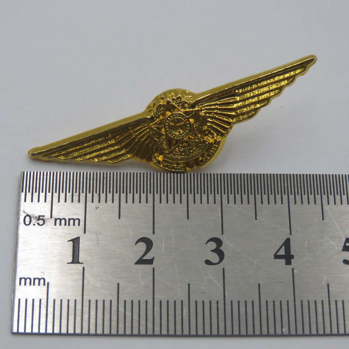 Pair of Brazilian Air Force Pilot wing badges - mess dress and full size