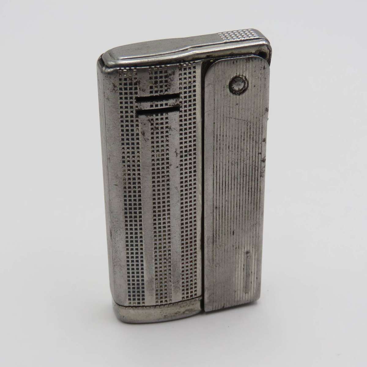 Vintage Imco Streamline pocket fuel lighter - working