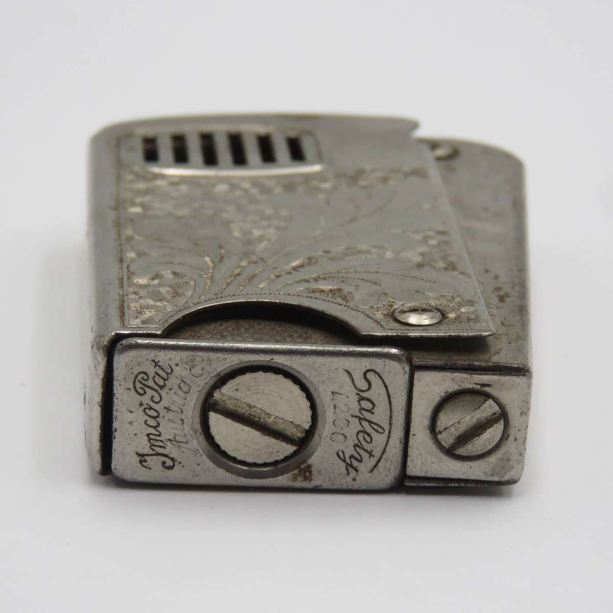 Vintage Imco Safety pocket fuel lighter - working