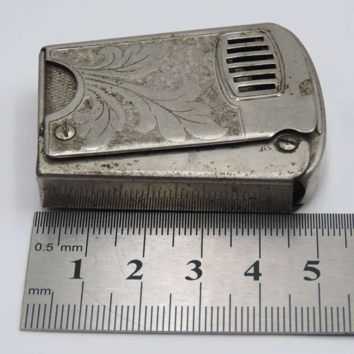 Vintage Imco Safety pocket fuel lighter - working