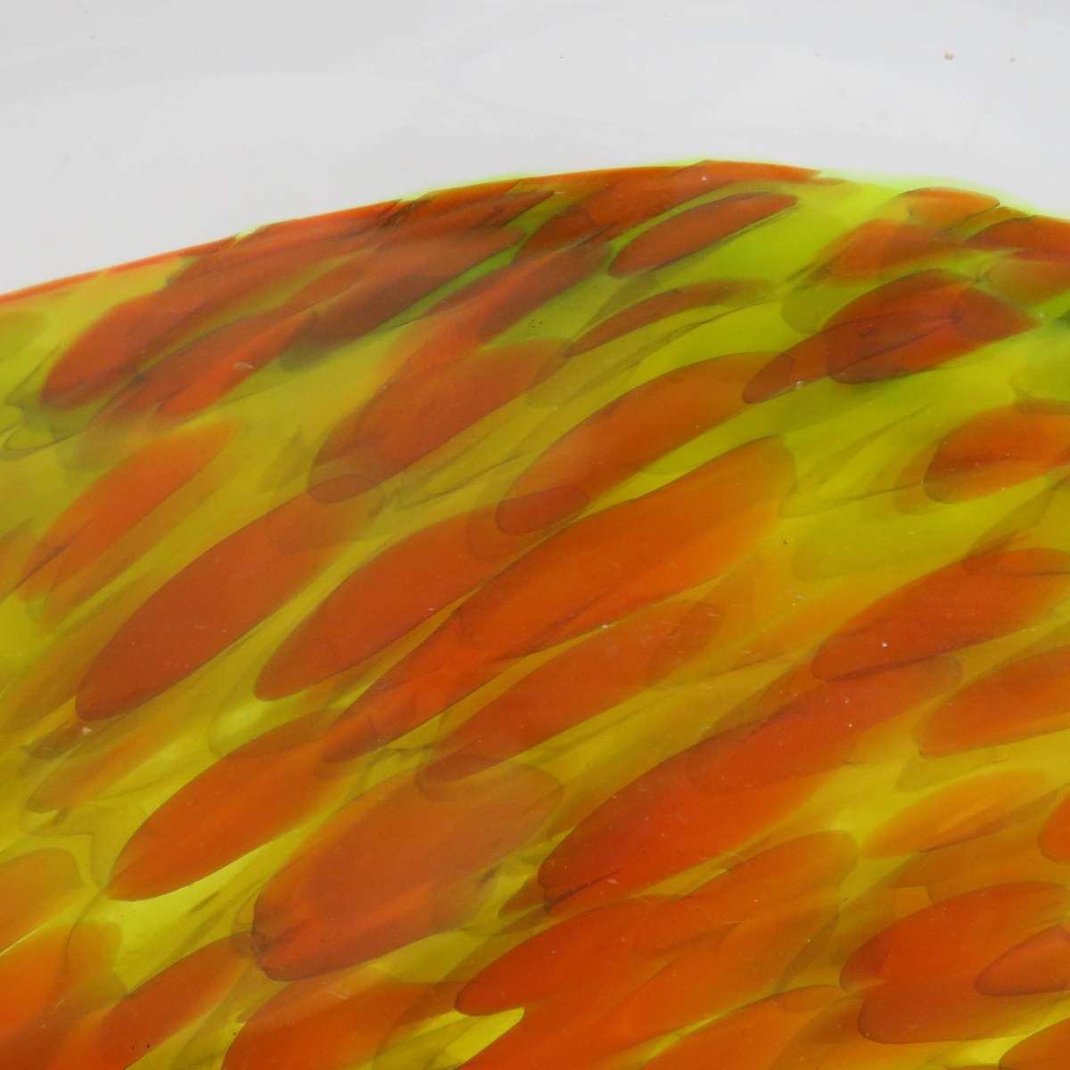 Vintage Handmade Murano glass speckled bowl