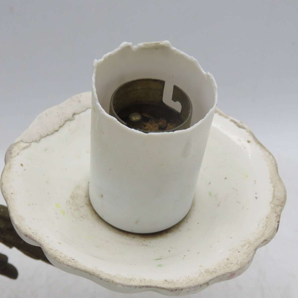 Vintage Double arm wall hanging candle style electrical lamp