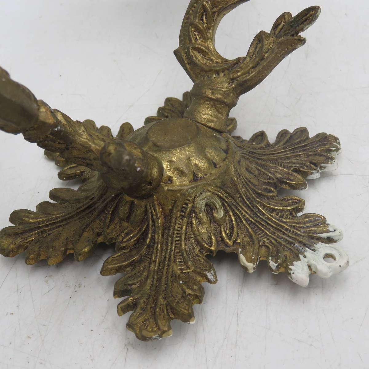 Vintage Double arm wall hanging candle style electrical lamp