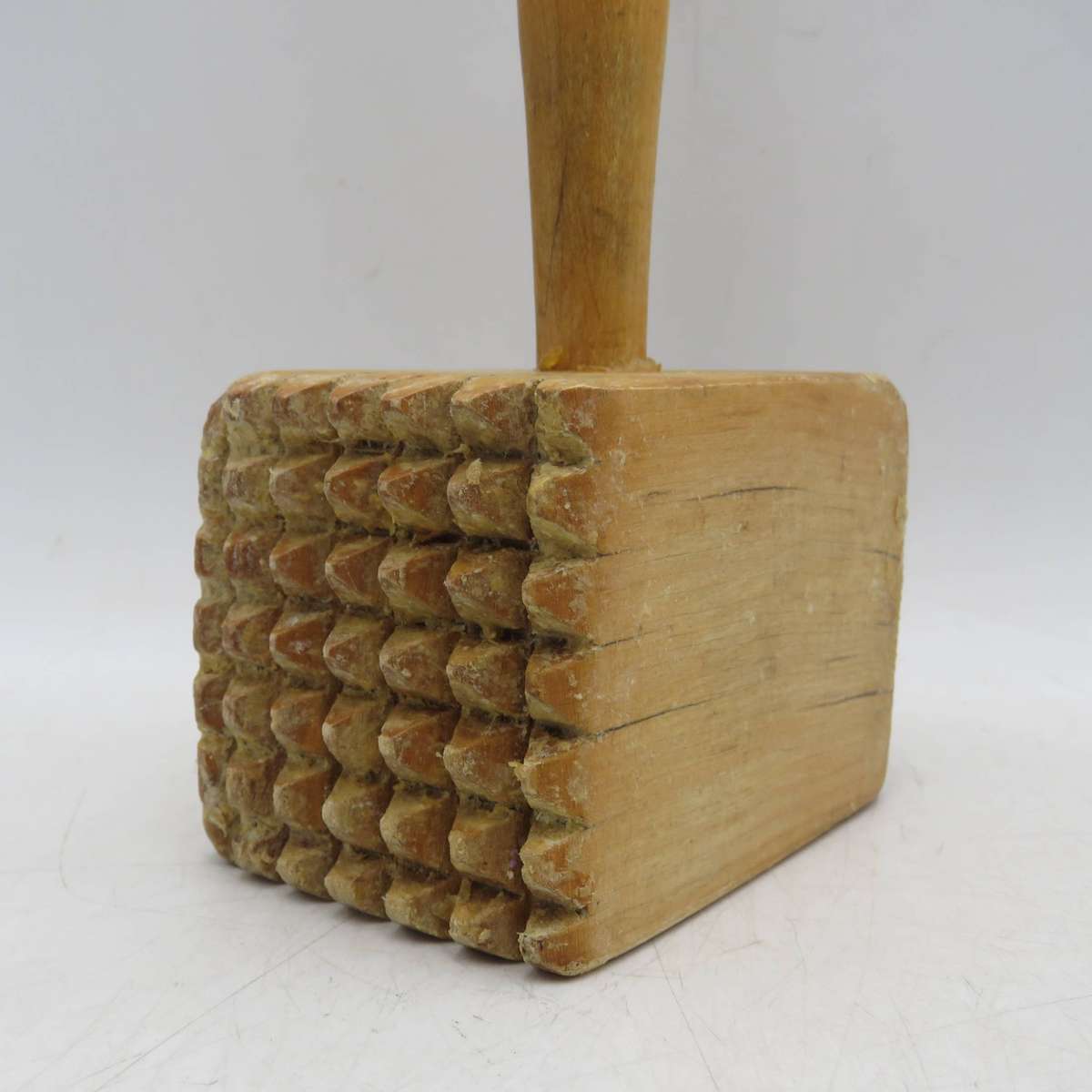 Lot of 4 vintage wooden primitive kitchen tools