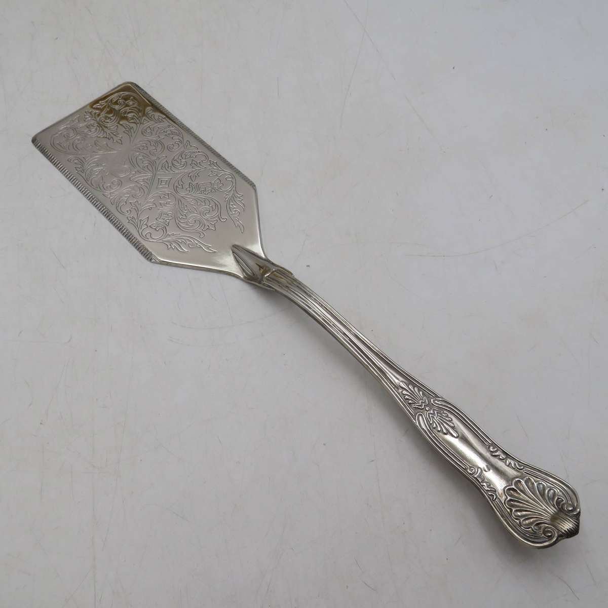 Vintage silverplated pasta and lasagne serving set - issued by American Swiss