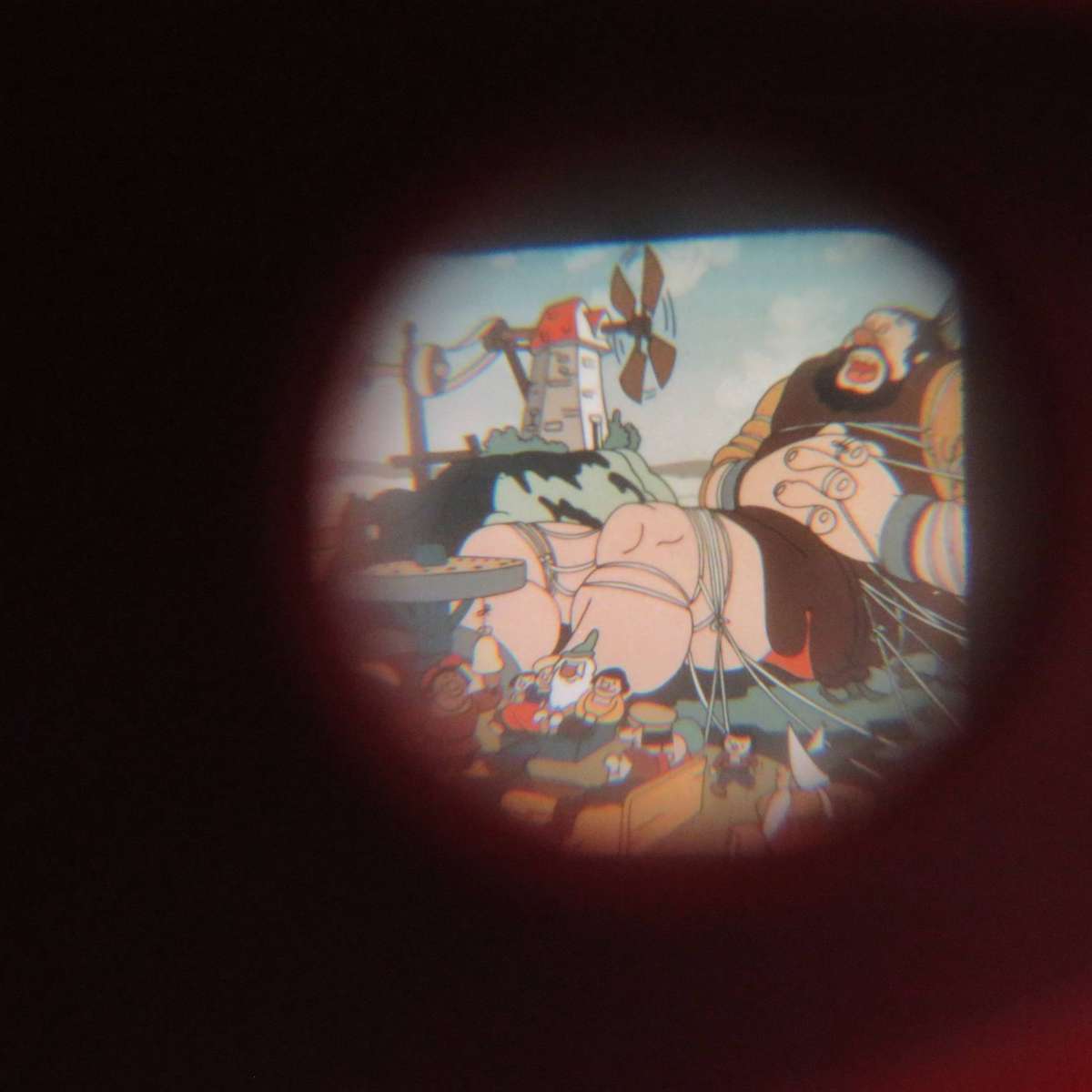 Vintage 3D View-master viewer with reels