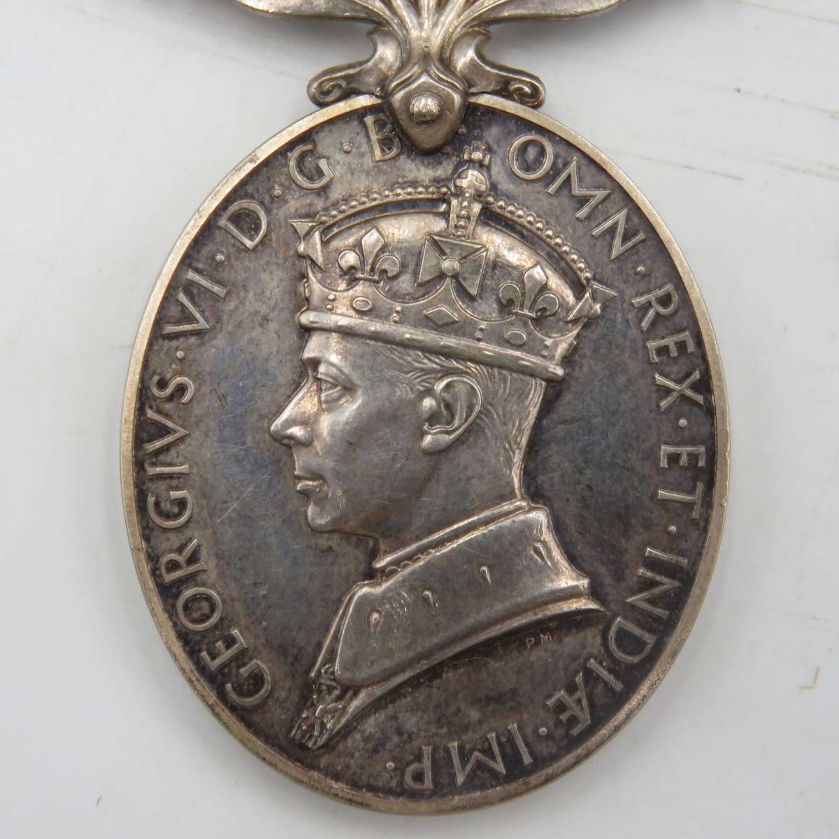 WW2 British Efficiency medal with Territorial clasp issued to 2032231 PTE S.L Wake R.A.O.C