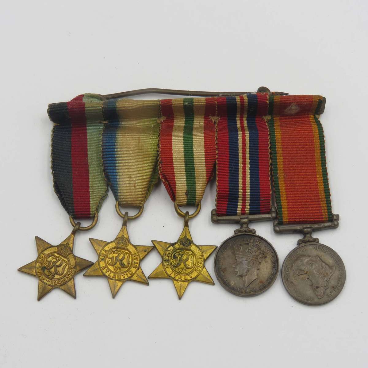 Set of 5 WW2 miniature medals
