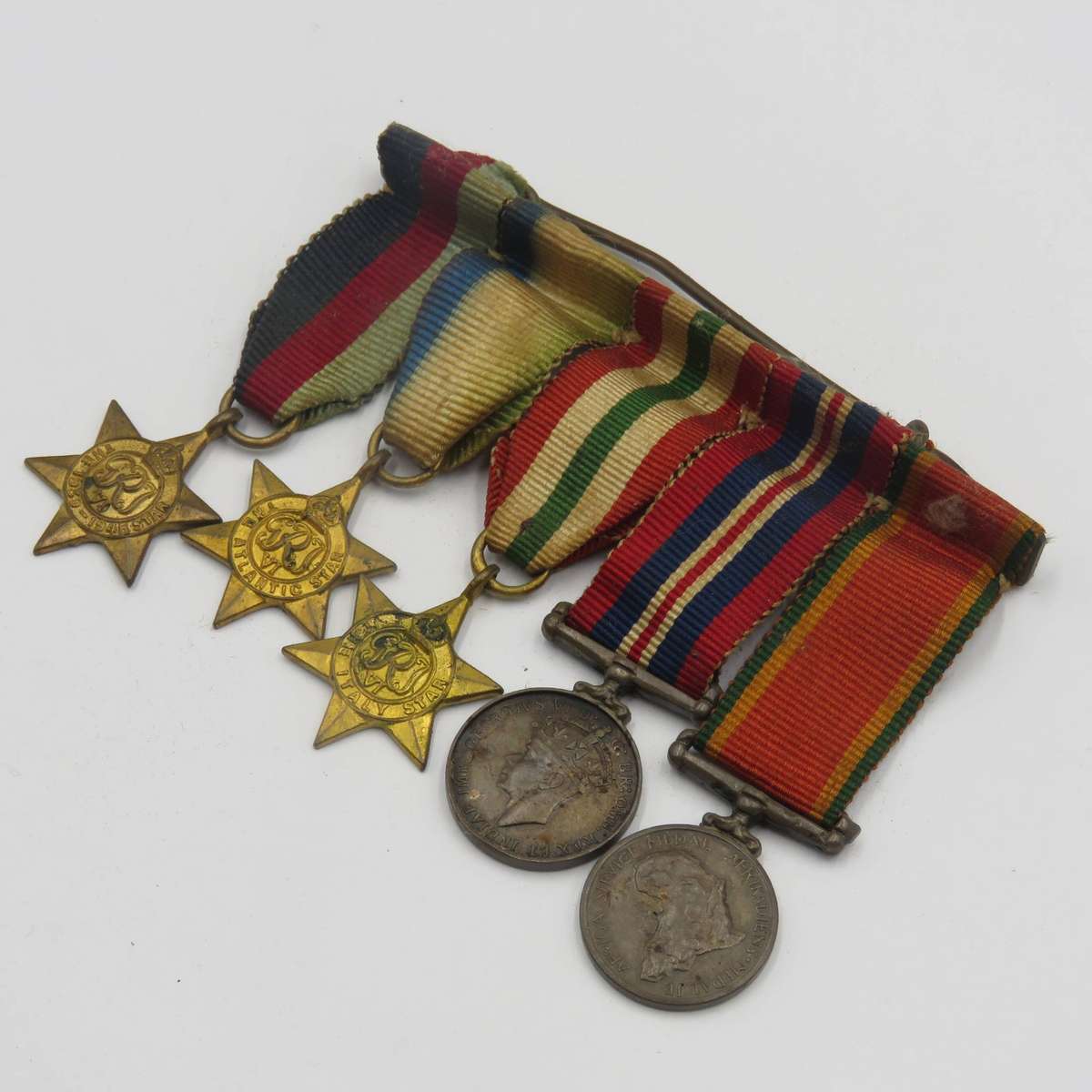 Set of 5 WW2 miniature medals