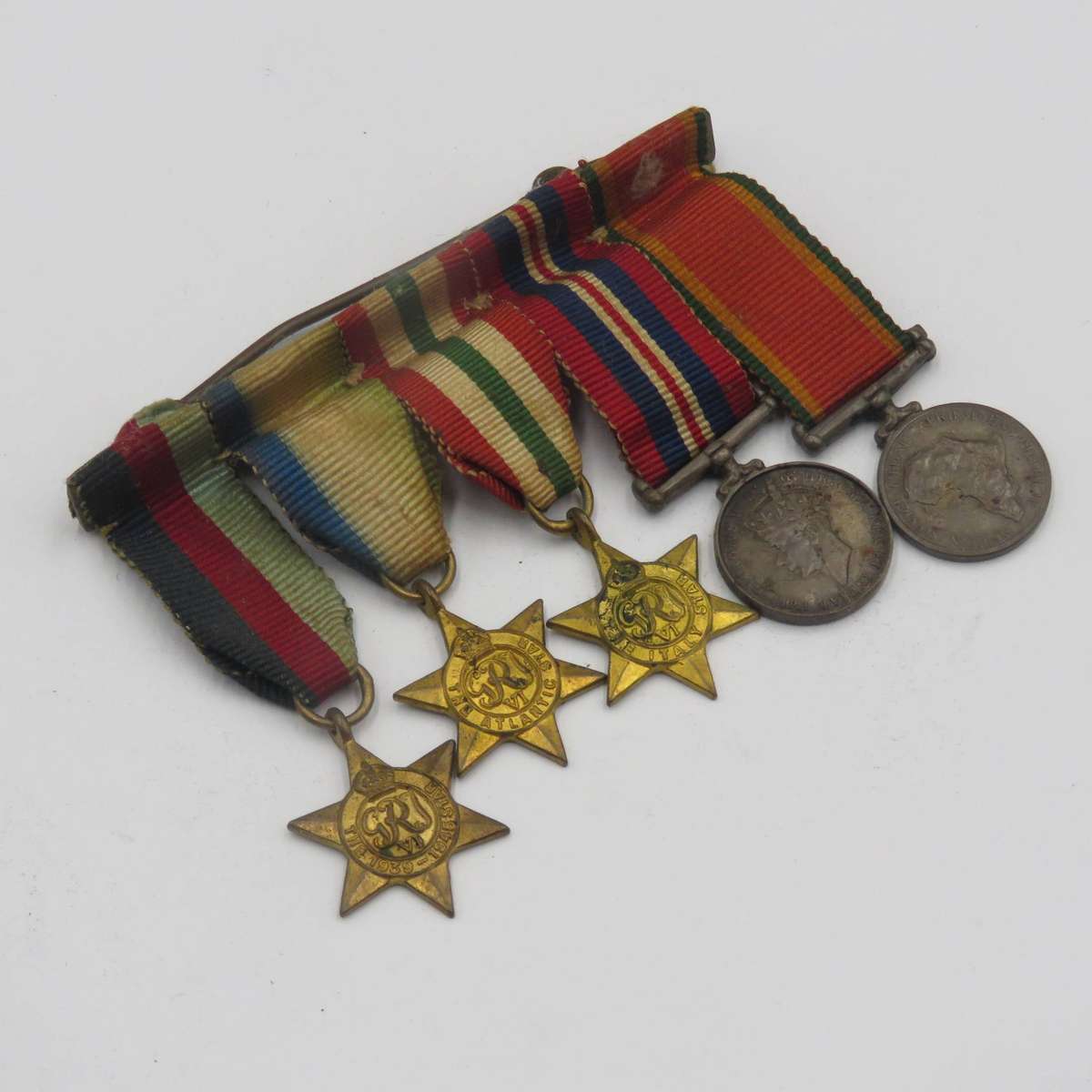 Set of 5 WW2 miniature medals
