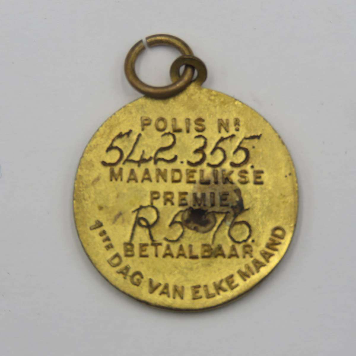 African Life policy pendant - Premium R5.76
