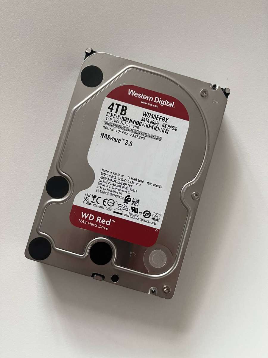 WD 4TB Nas Hard Drive