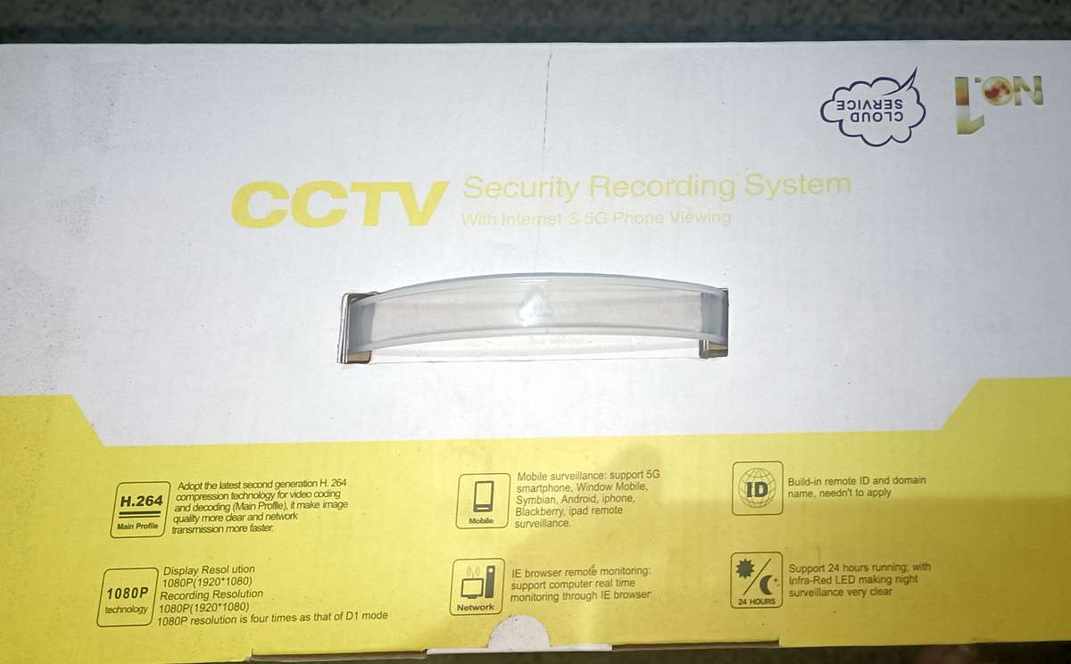 Full 1080P AHD SECURITY RECORDING SYSTEM and 4 cameras