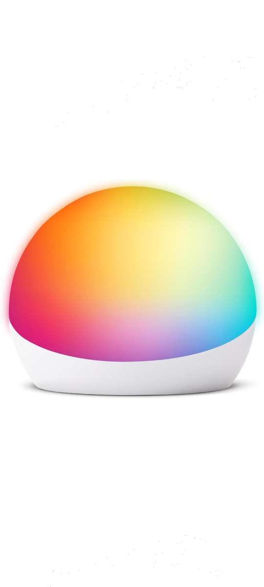 ALEXA ECHO GLOW SMART MULTICOLOR LAMP. WORKS WITH Alexa