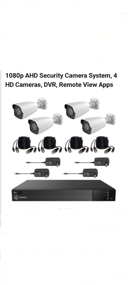 Full 1080P AHD SECURITY RECORDING SYSTEM and 4 cameras