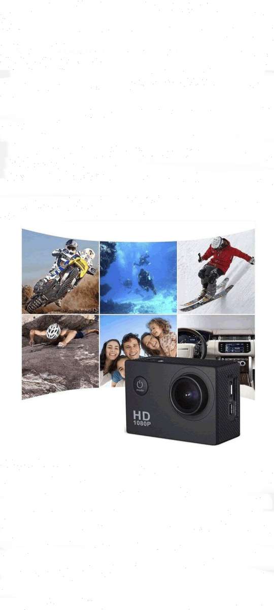 Aerbes Waterproof 30M Sports Full HD 1080P Camera