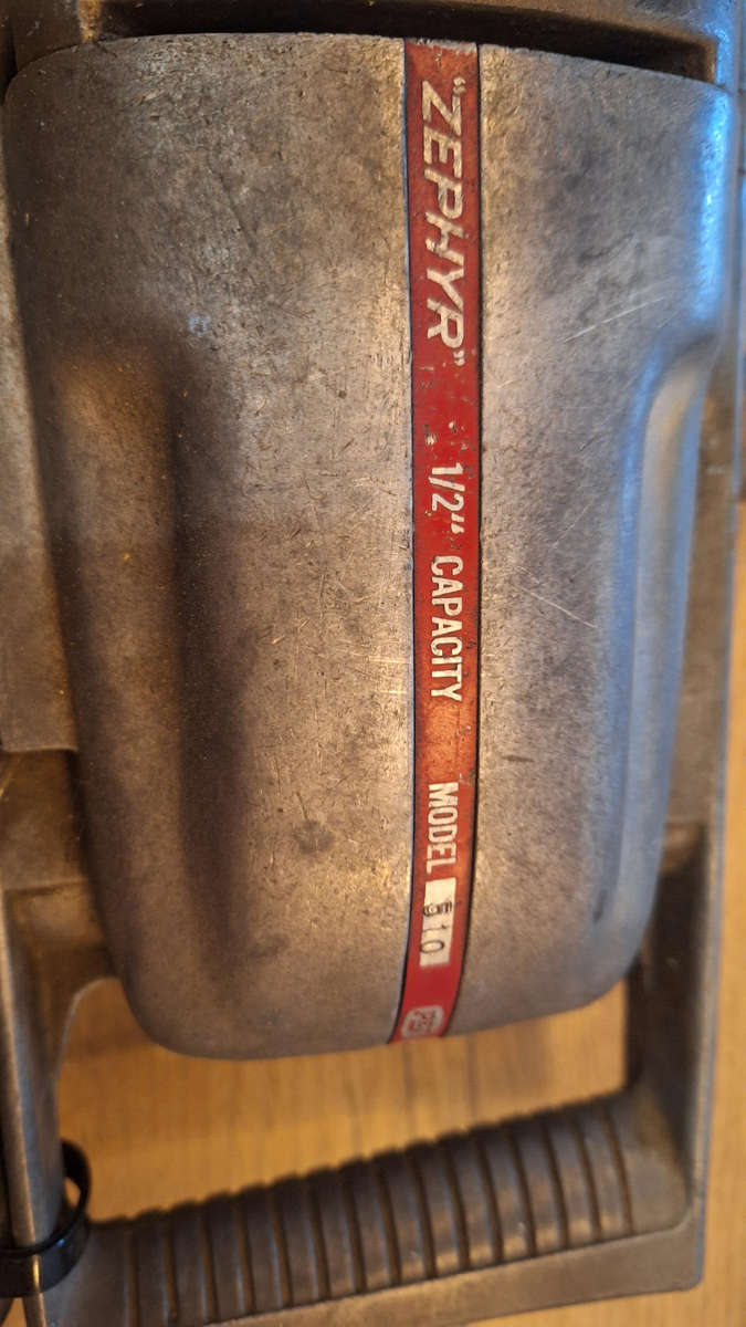 Vintage Zephyr Power Drill Model 510