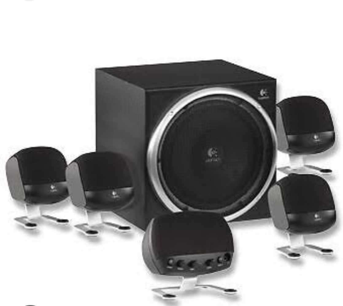 Logitech Z-640 5.1 Gaming Speakers.