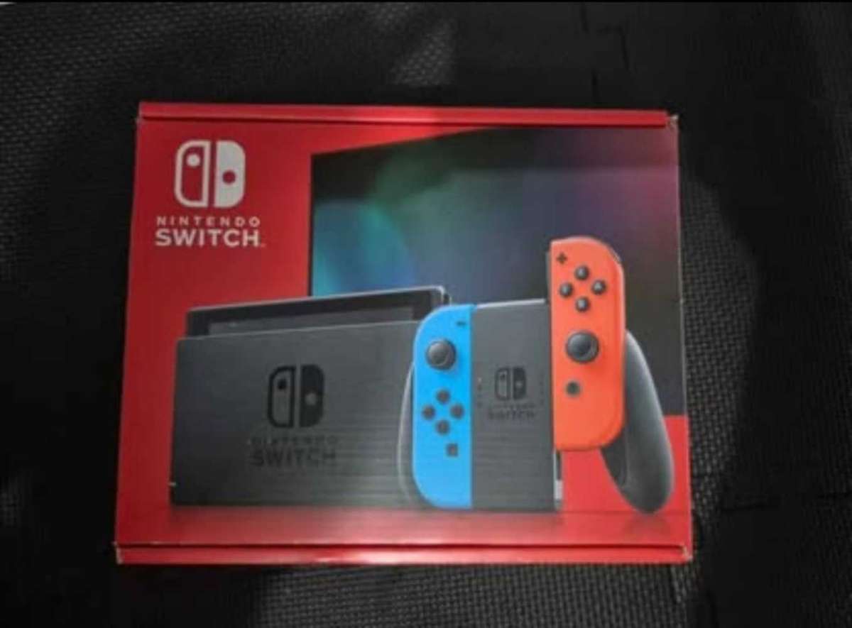 Nintendo Switch Neon Red/Blue with docking station