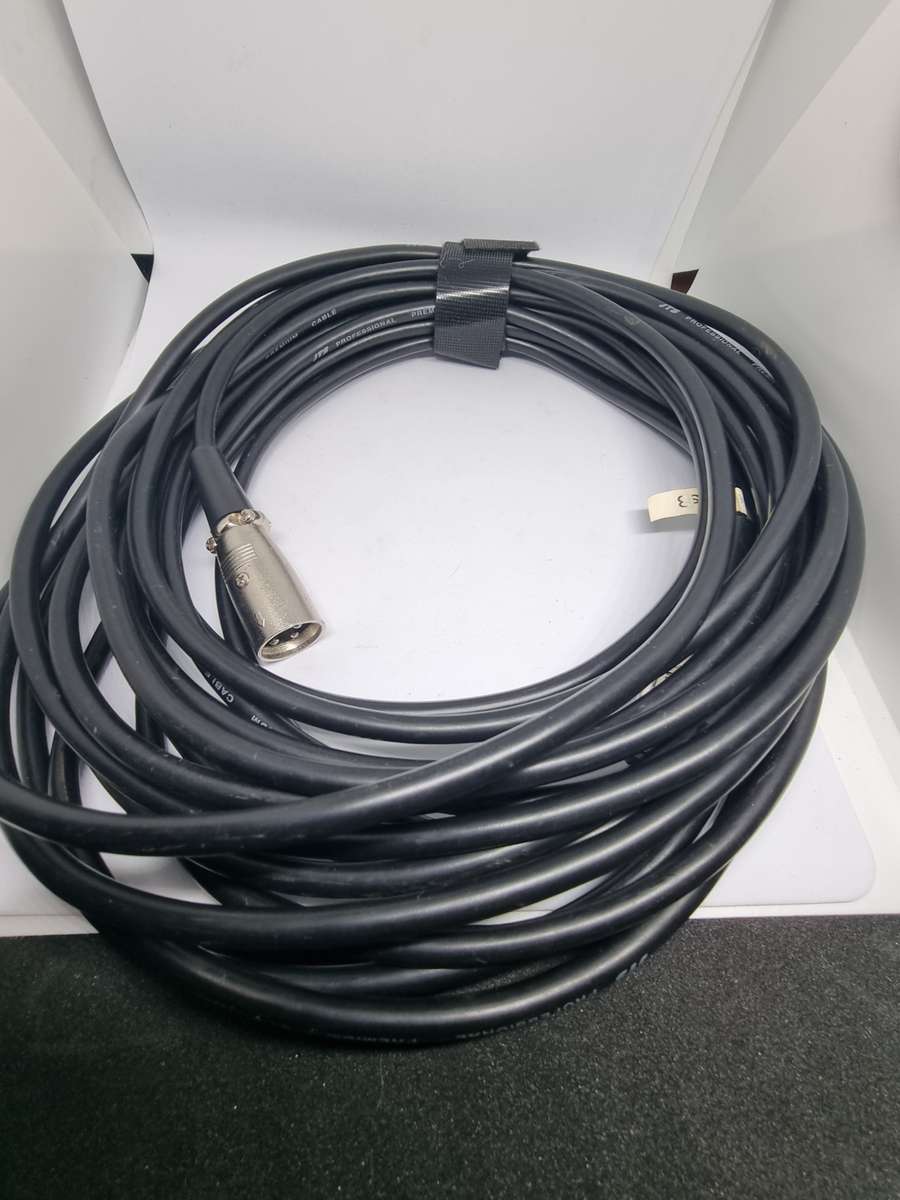 JTS Professional Premium XLR Cable Male to Female - 10m