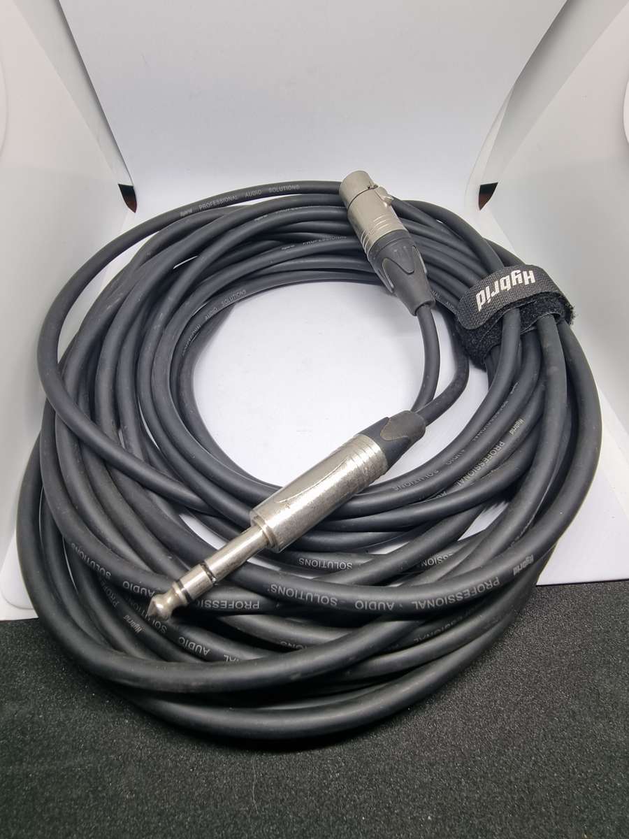 Hybrid Professional Audio Solutions cable - XLR Female to balanced Jack- 10m