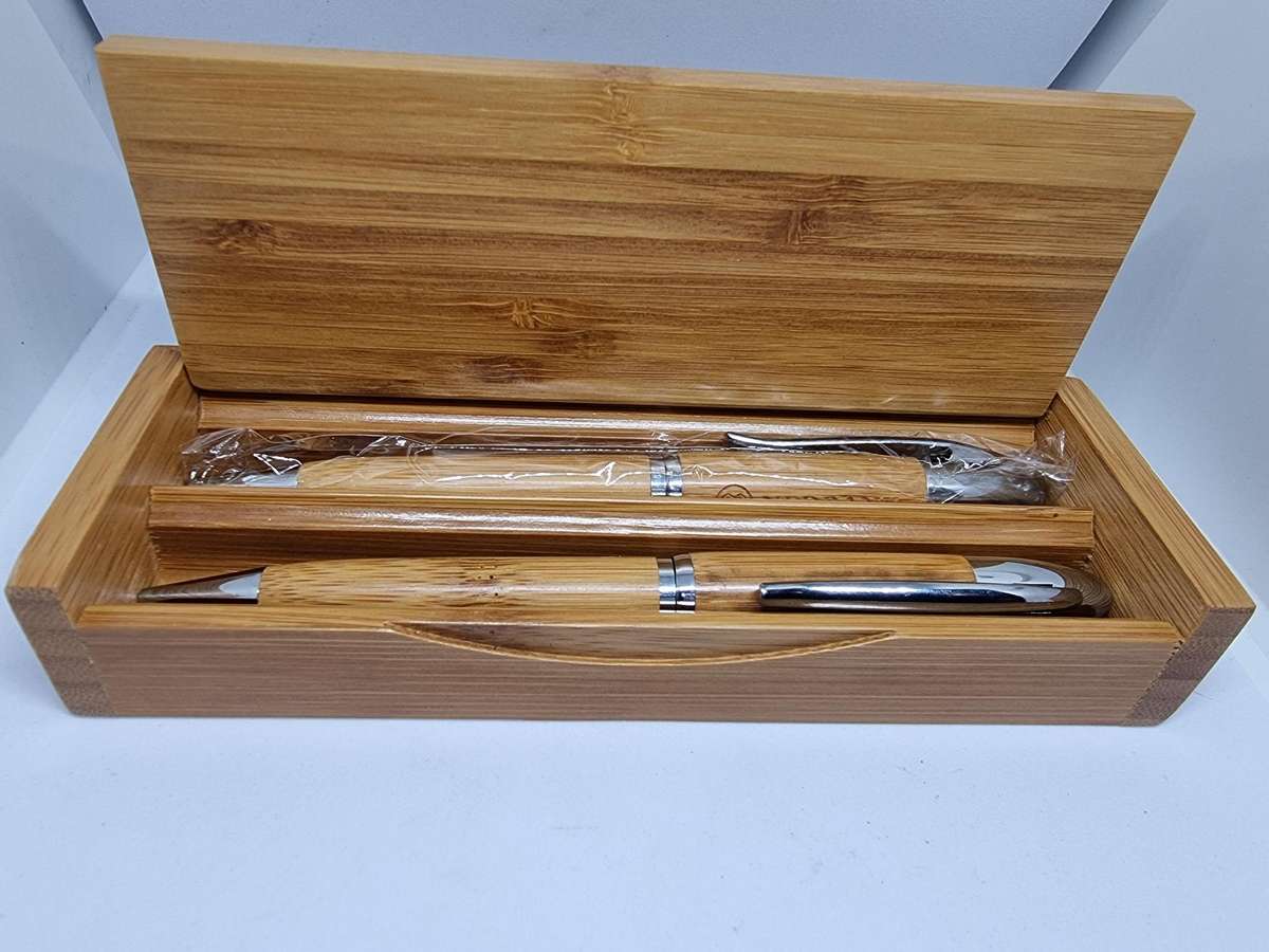 Chimon Natural Bamboo Pen Set