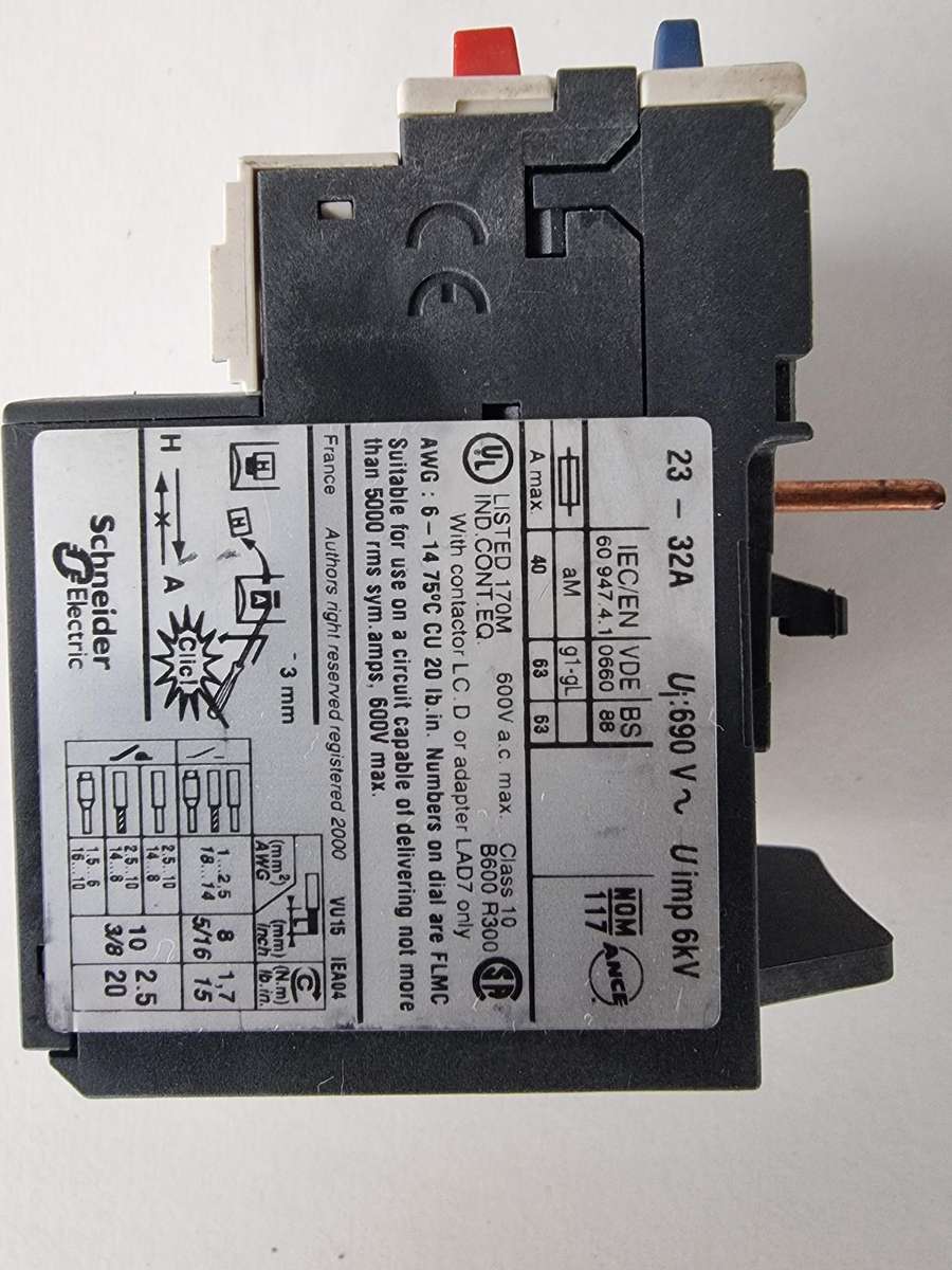 Telemecanique Overload Relay - Unboxed