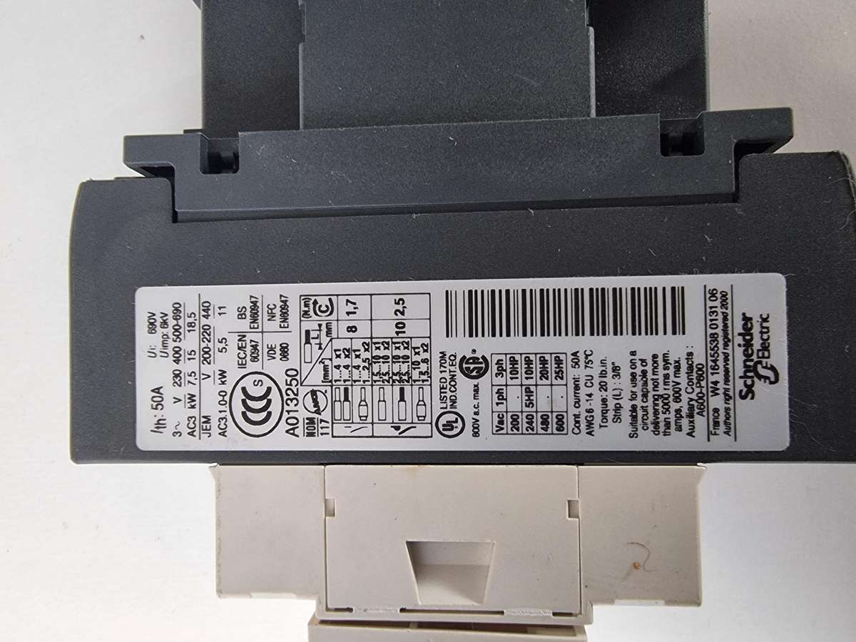 Telemecanique Contactors - Unboxed